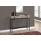 Monarch Specialties Accent Table - 42"L / Taupe Reclaimed Wood/ Black Console I 3455 - alternate 3